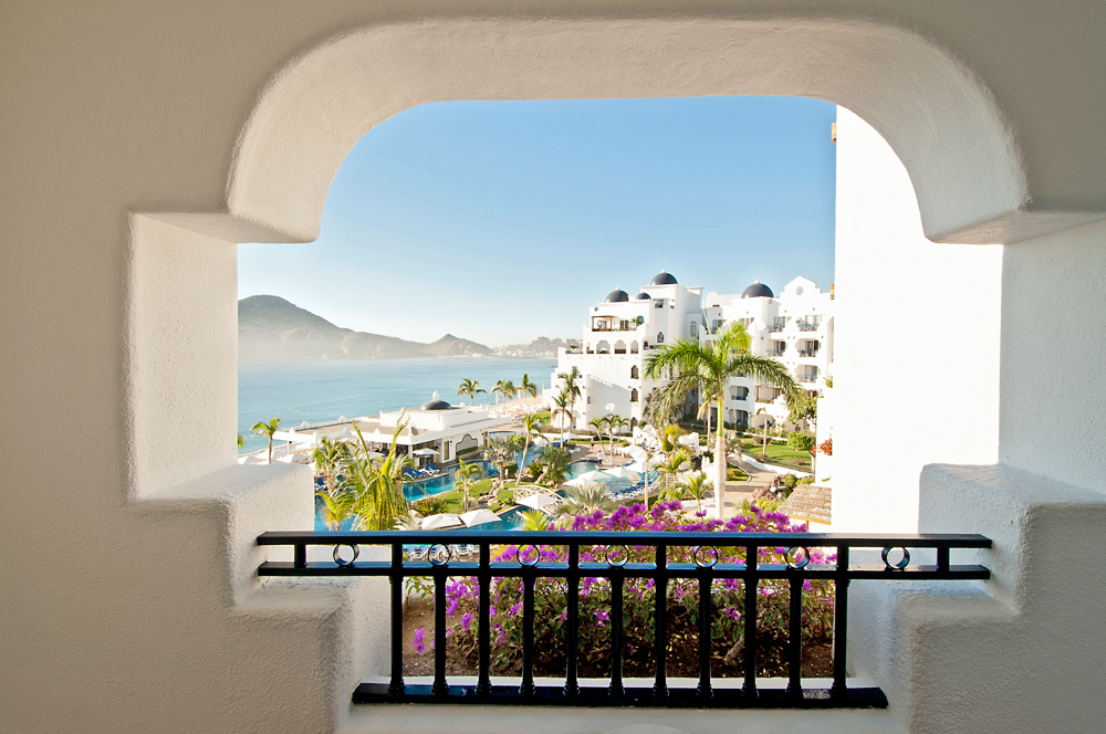 Vista desde el balcón de la suite